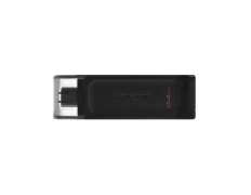 Kingston DataTraveler 70 64GB USB Tipo C 3.2 Gen 1 Negro