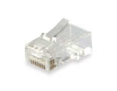 CONECTORES RJ45 CATEGORIA 6 - KIT 100 EQUIP