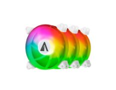 ABYSM ARCLIGHT KIT 3xVENTILADOR INTERNO ARGB WHITE 120mm - MANDO A DISTANCIA Y CONTROLADOR