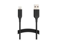 CABLE USB-A A LIGHTNING 2M NORTESS KIT 5 UNIDADES IPHONE 5 6/7/8/ X IPAD 2 METROS COLOR NEGRO