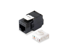 CONECTOR HEMBRA RJ45 UTP CAT6A PANEL KEYSTONE TOOL FREE - KIT 8 UDS