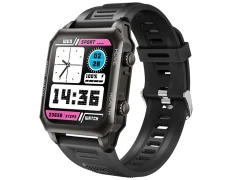 Reloj inteligente Kumi KU3 Max Negro