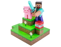 Lámpara Minecraft Steve Diorama Paladone