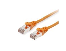 LATIGUILLO CAT.6A S/FTP LSOH 0,50M - Color Naranja (EQUIP)