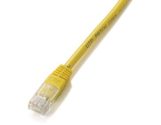 Latiguillo de Red Amarillo 7.5M U/UTP Categoría 5e - Marca EQUIP