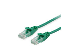 LATIGUILLO U/UTP CATEGORIA 6 VERDE 0.5M - Marca Equip