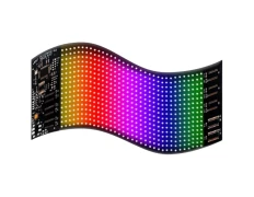 Pantalla LED RGB Flexible 16x32 para Coche con Bluetooth - Color Negro