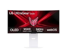 Monitor Curvo LG 34" Quad HD OLED Blanco 34GX90SA-W