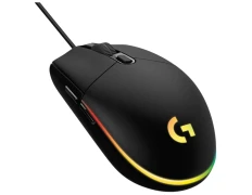 Ratón Gaming Logitech G203 Lightsync USB 8000 DPI Negro