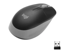 Logitech M190 Inalámbrico Negro Gris - 1000 DPI