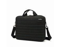 MALETÍN DE PORTÁTIL 14" COOLBOX NEGRO CON ORGANIZADOR INTERIOR