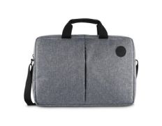 MALETIN DE PORTATIL HAMA GENUA 15.6" GRIS CON ORGANIZADOR INTERIOR