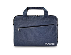 Maletin de Portatil NGS Charter 15.6" Azul Oscuro Jaspeado con Bolsillo Exterior