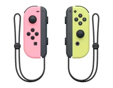 Mando J-C Powergaming Set Izq/Dcha Rosa Claro/Amarillo - Gamepads
