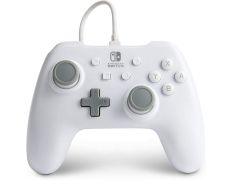 Mando Power A Wired Controller White Nintendo Switch