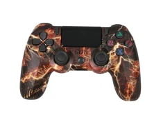 Mando PS4 Powergaming V2 Fire Ghost - Control Excepcional y Personalizado