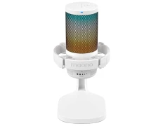 Maono DGM20 RGB Blanco - Micrófono de calidad con diseño atractivo