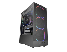 CAJA ATX MCNEBULA MARS GAMING NEGRO CRISTAL TEMPLADO MESH GPU 302mm LATERAL FRONTAL