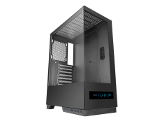 CAJA ATX MARS GAMING MCPULSAR NEGRO - Doble Cristal Templado - LCD Frontal - 332mm GPU