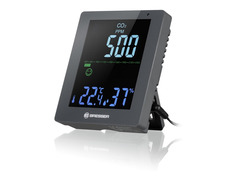 Medidor de CO2 Bresser Smile Monitor Plata