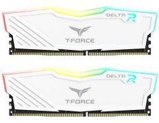 Memoria RAM 32 GB (2x16GB) PC3000 TeamGroup Delta RGB Blanco