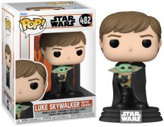 FUNKO POP! STAR WARS THE MANDALORIAN: LUKE SKYWALKERWITH GROGU (482)