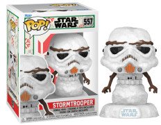 FUNKO POP! STAR WARS: HOLIDAY SNOWMAN - STORMTROOPER (557)