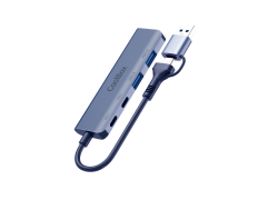 HUB USB-C COOLBOX HUB LITE 2xUSB-C 2xUSB-A CON ADAPTADOR USB-A
