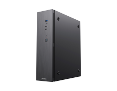 CAJA COOLBOX T370 MICROATX SLIM NEGRO 2x2.5" GPU 251max LOW PROFILE FUENTE 500GR-T