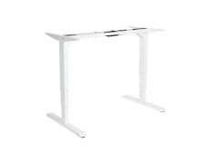 Mesa Eléctrica Ergonómica Regulable Dual Motor Equipo Blanco