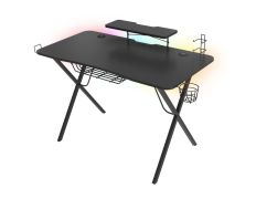 Mesa Gaming Genesis HOLM 300 RGB Negro