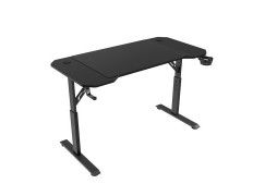 MESA MARS GAMING MGD ERGO 120 REGULABLE EN ALTURA TABLERO NEGRO CHASIS DE ACERO