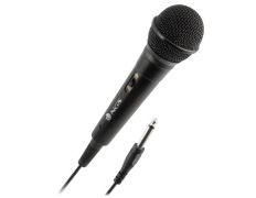 MICROFONO NGS SINGER FIRE ESPECIAL KARAOKE JACK 6.3 MM CABLE 3MTR