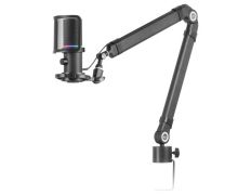MICROFONO PROFESIONAL MARS GAMING MMICXT BLACK MICROFONO DE ESTUDIO DE ALTA DEFINICION ADC 192kHz DY