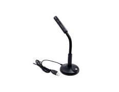 MICRÓFONO DE SOBREMESA EQUIP LIFE OMNIDIRECCIONAL USB CON BRAZO FLEXIBLE Y BOTÓN MUTE