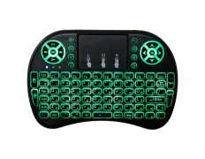 Mini Teclado Inalámbrico i8 RGB LED - Air Mouse