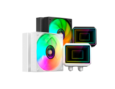 Sistema de Refrigeración Líquida Mars Gaming ML-TWO120W - Color Blanco - 300W TDP