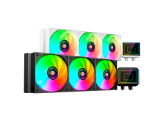 Sistema de Refrigeración Líquida Mars Gaming ML-TWO360 3x120mm ARGB Negro 600W TDP