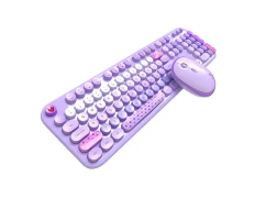 MOFII Lovely Púrpura - Kit teclado y ratón