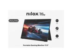 Monitor Portable Nilox NXMP17FHD1441 17,3" IPS FHD 144Hz Color Negro USB-C Mini-HDMI