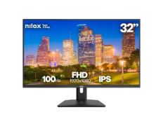 Monitor 32" Nilox NXM32FHD1001 Full HD 100Hz HDMI VGA Negro