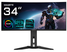 Monitor Gigabyte Mo34wqc2 34" Qd-oled Ultrawide Qhd 240hz Freesync Premium Pro Curva