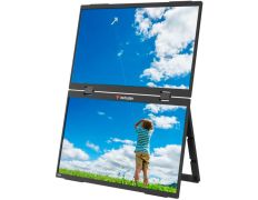 Monitor Portátil Táctil Verbatim Duo Essentials 15.6" + 15.6" Full HD