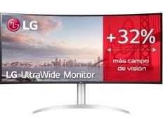 Monitor Profesional Ultrapanorámico Curvo LG 40WP95C-W 39.7"/ 5K2K/ Multimedia/ Plata