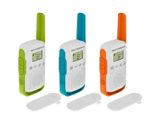 Motorola T42 - Radios 16 canales en Azul, Verde, Naranja, Blanco