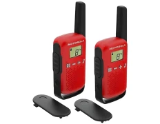 Motorola TALKABOUT T42 Radios Bidireccionales 16 Canales Rojo