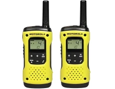 Motorola Talkabout T92 H2O Radios Bidireccionales 16 Canales en Negro y Amarillo