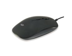 Mouse Conceptronic Regas Óptico Negro para Escritorio