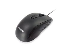 MOUSE EQUIP COMPACT LIFE ÓPTICO USB NEGRO 1000DPI