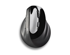 MOUSE NGS WIRELESS ERGO EVO MOKSHA COLOR NEGRO RECARGABLE USB-C 2400 DPI BOTONES SILENCIOSOS